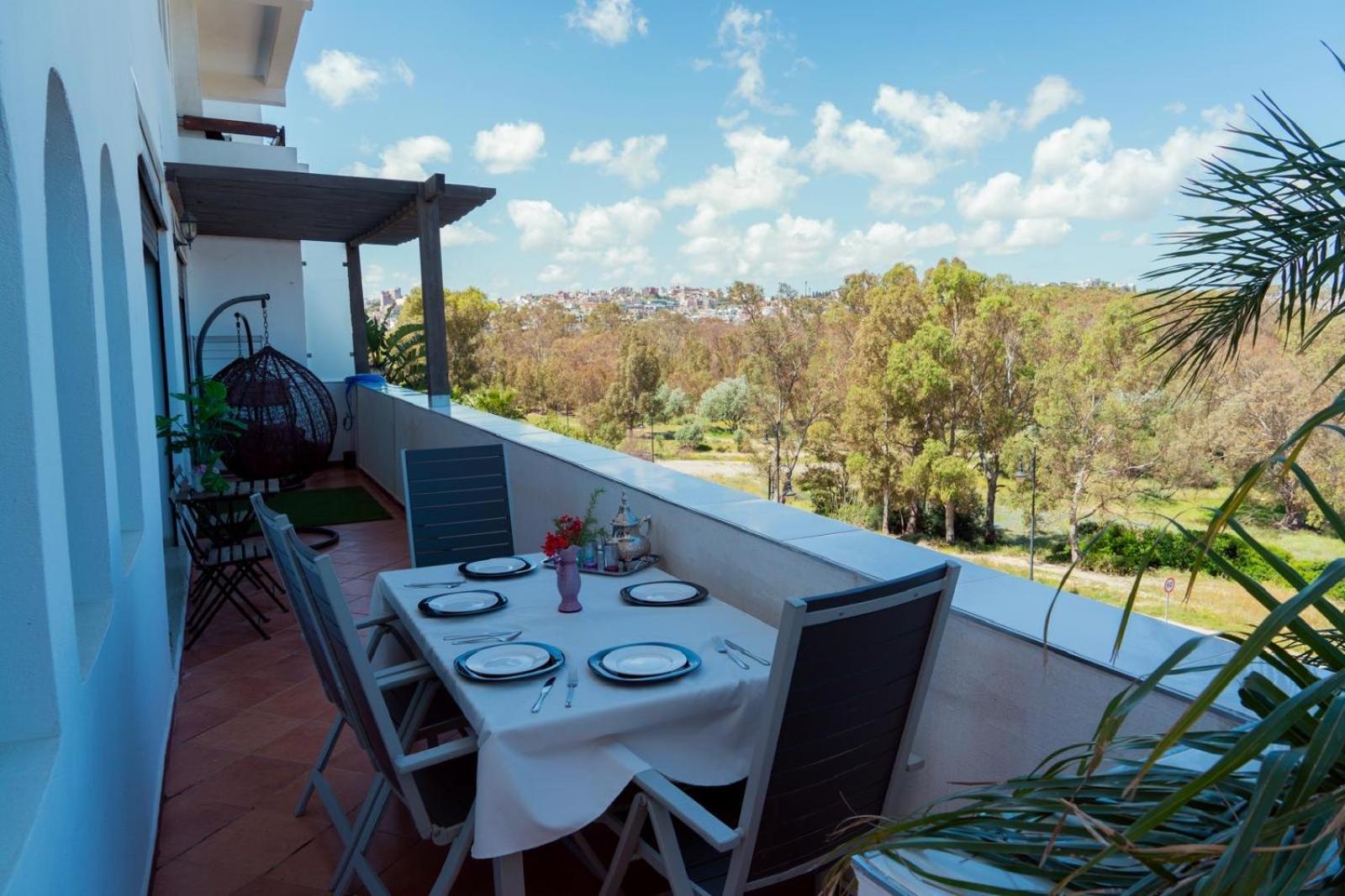 Luxury 3 Bedroom Panoramic Views In Hotspot With Fibre Optic Wifi And Netflix Tánger Exterior foto